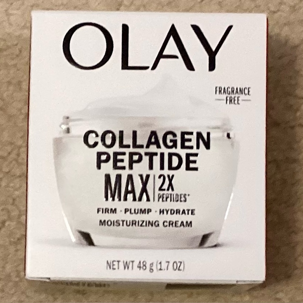 🆕🔥OLAY Collagen Peptide MAX Moisturizer - White